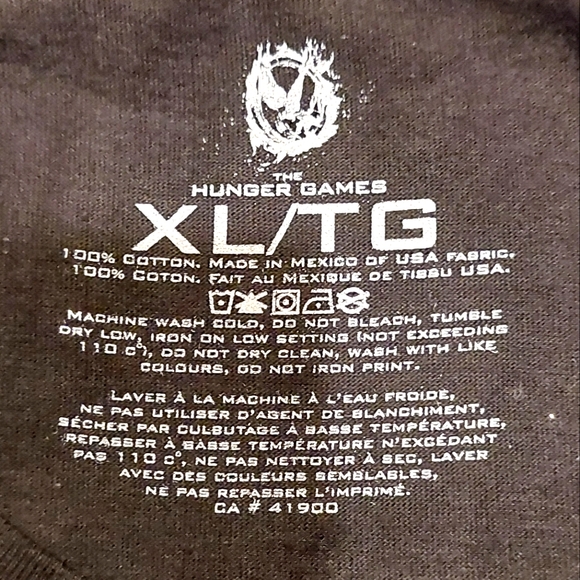 🌱Spring Clearout🌱 The Hunger Games Women's Jr. T-shirt NWT Sizes XS - Picture 6 of 6